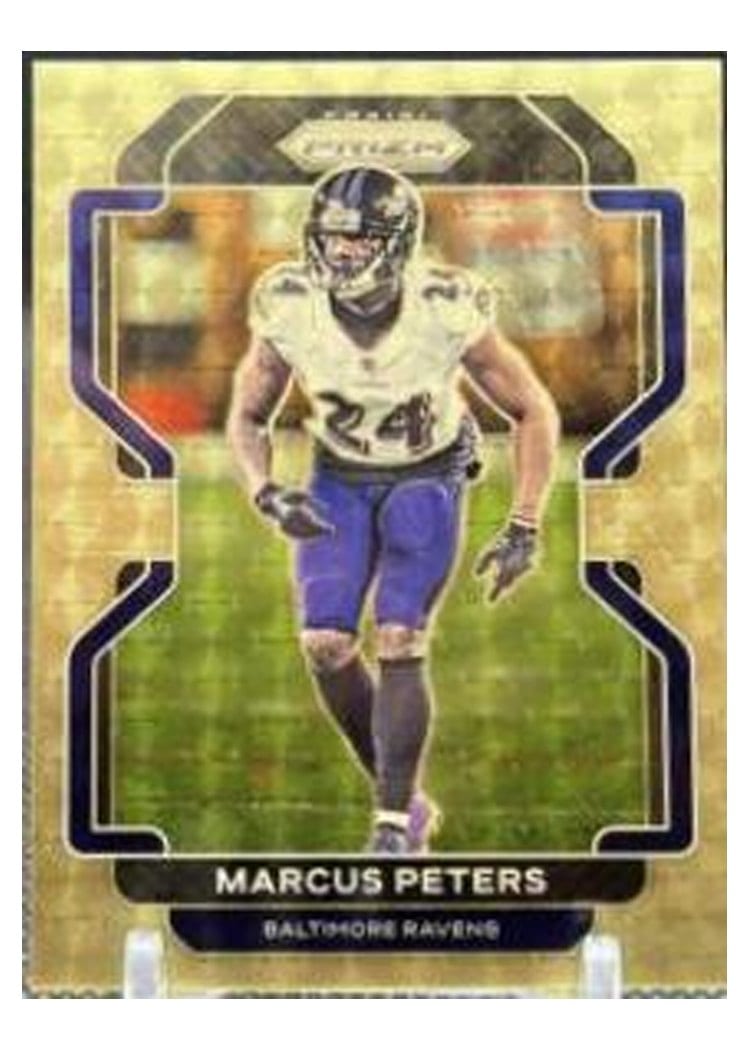 2021 Panini Prizm Base Set Marcus Peters #287 card