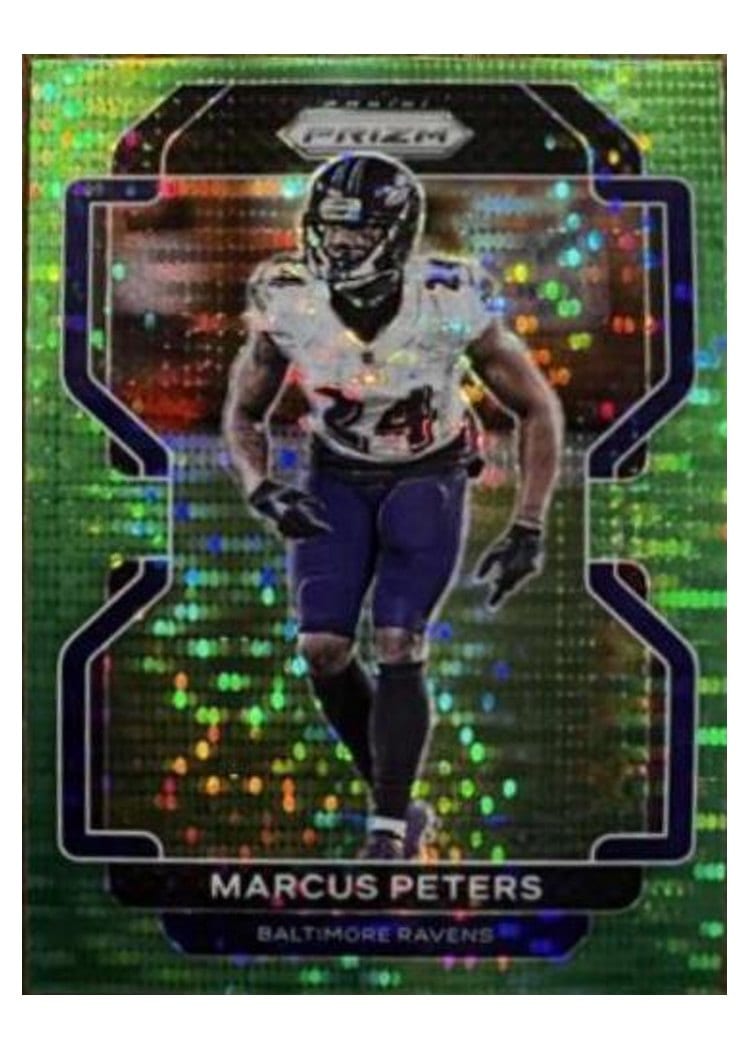 2021 Panini Prizm Base Set Marcus Peters #287 card