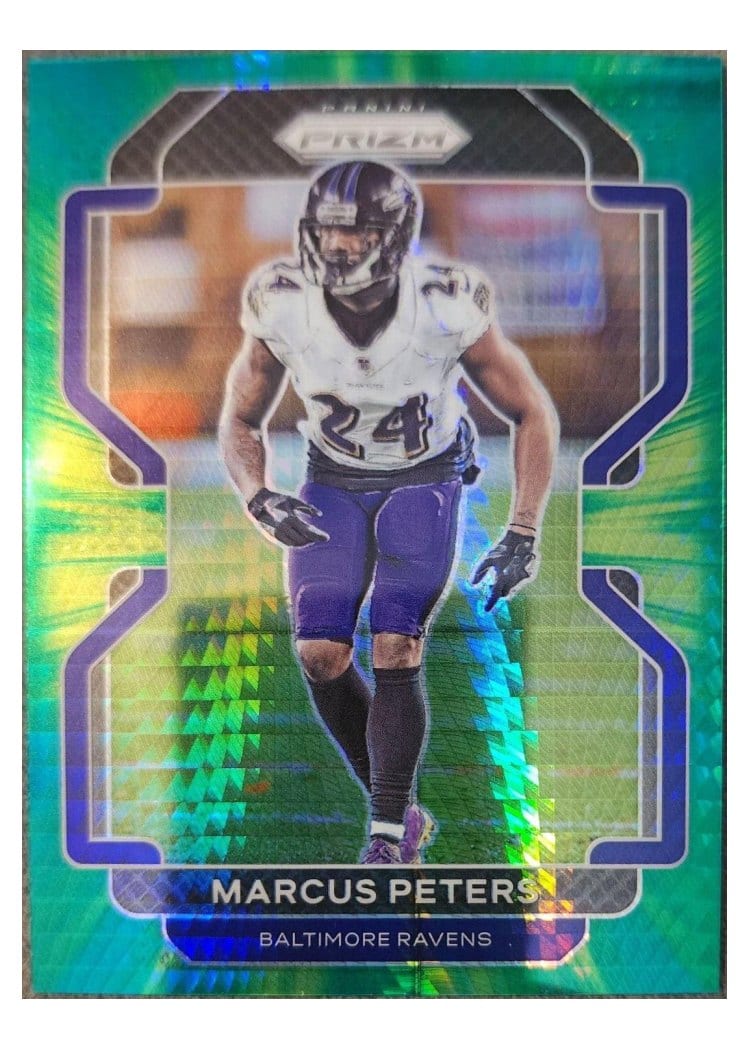 2021 Panini Prizm Base Set Marcus Peters #287 card