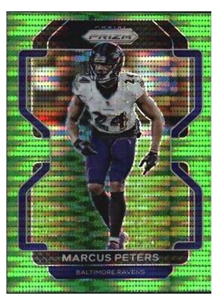 2021 Panini Prizm Base Set Marcus Peters #287 card