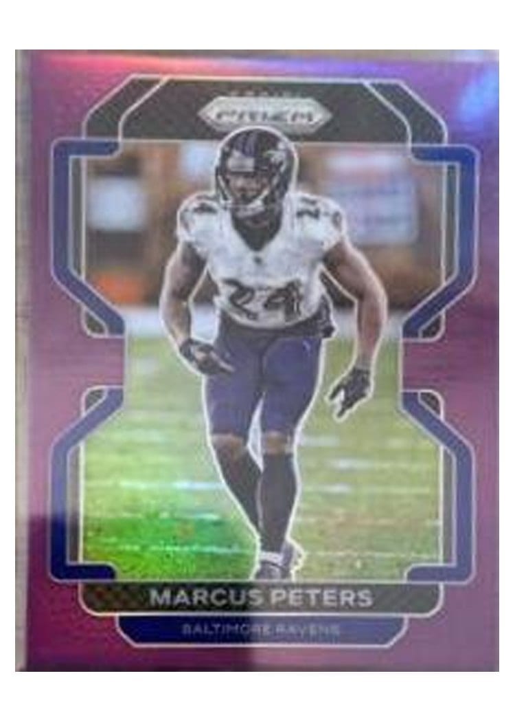 2021 Panini Prizm Base Set Marcus Peters #287 card