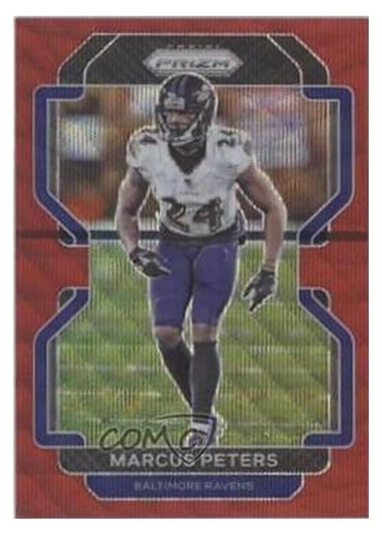 2021 Panini Prizm Base Set Marcus Peters #287 card