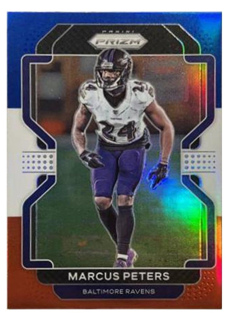 2021 Panini Prizm Base Set Marcus Peters #287 card