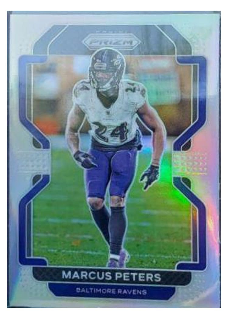 2021 Panini Prizm Base Set Marcus Peters #287 card