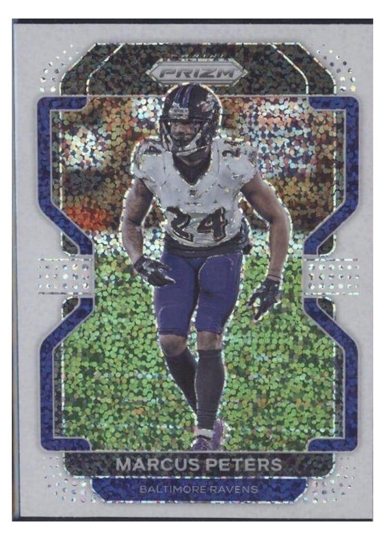 2021 Panini Prizm Base Set Marcus Peters #287 card