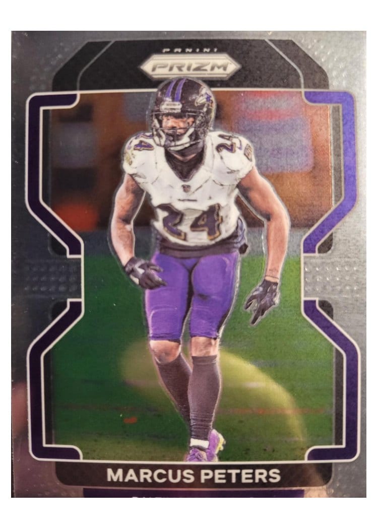 2021 Panini Prizm Base Set Marcus Peters #287 card