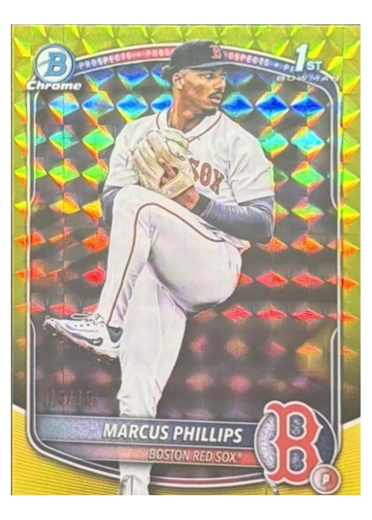 2025 Bowman Draft Chrome Marcus Phillips #BDC-54 card