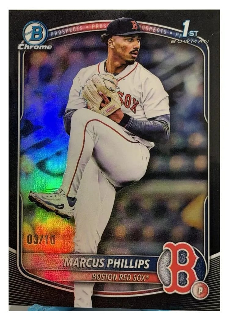2025 Bowman Draft Chrome Marcus Phillips #BDC-54 card