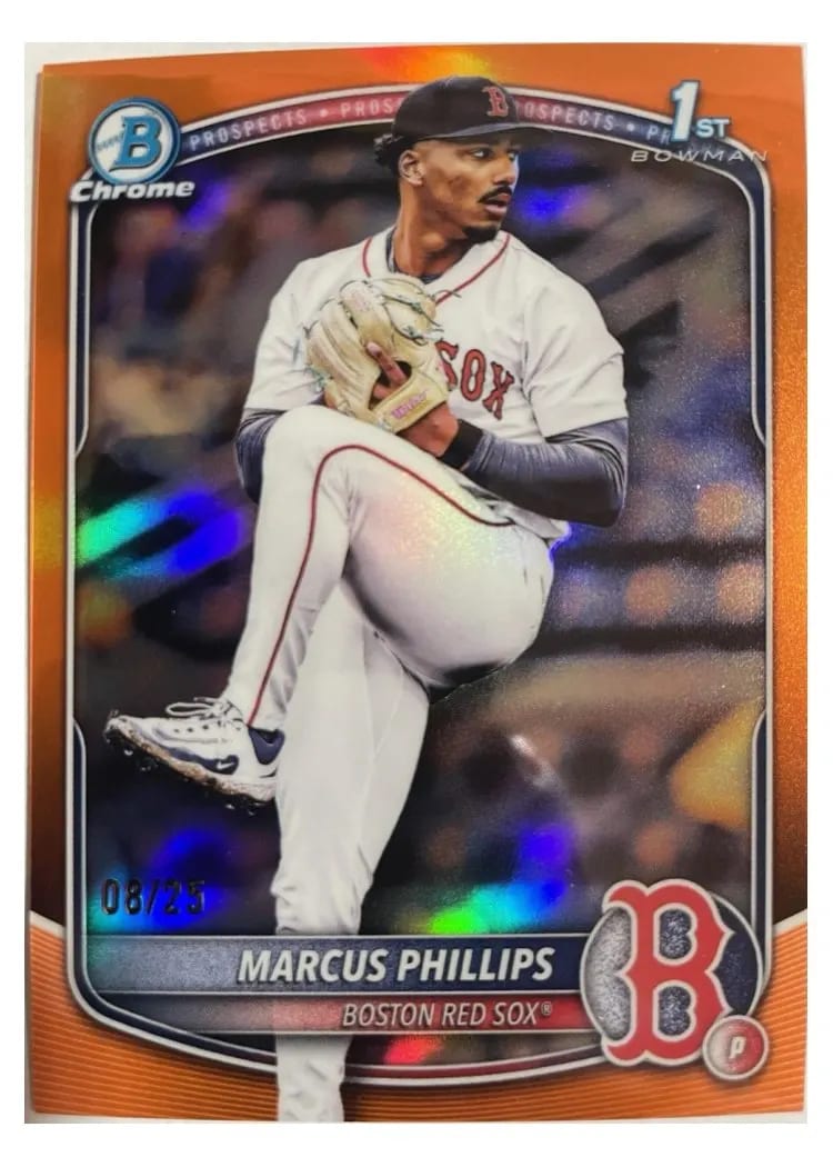 2025 Bowman Draft Chrome Marcus Phillips #BDC-54 card