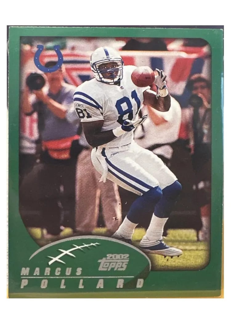 2002 Topps Marcus Pollard #63 card