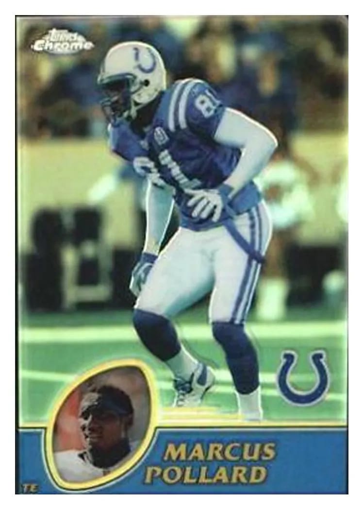 2003 Topps Chrome Marcus Pollard #13 card