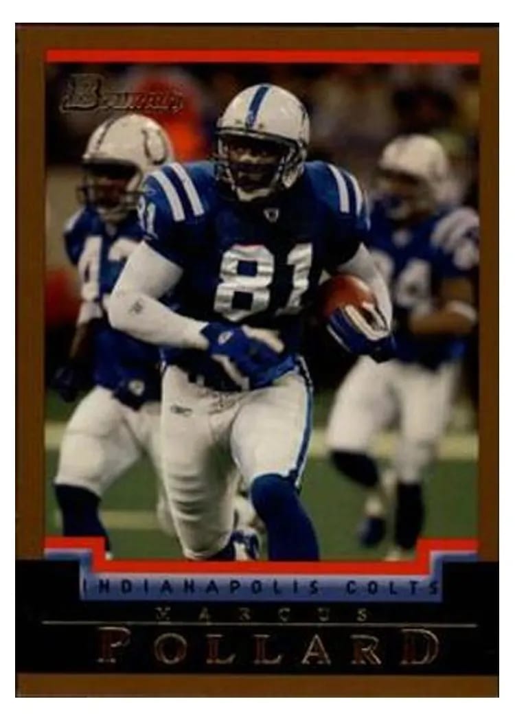 2004 Bowman Marcus Pollard Gold #52 card