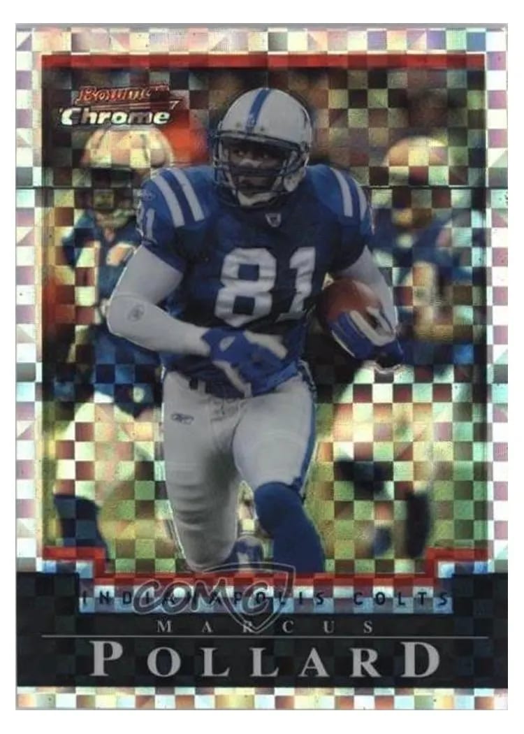 2004 Bowman Chrome Marcus Pollard #52 card