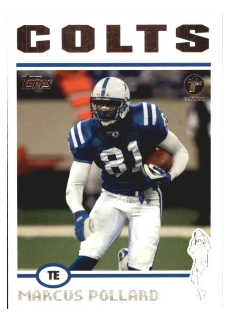 2004 Topps Marcus Pollard 1st Edition #27 card