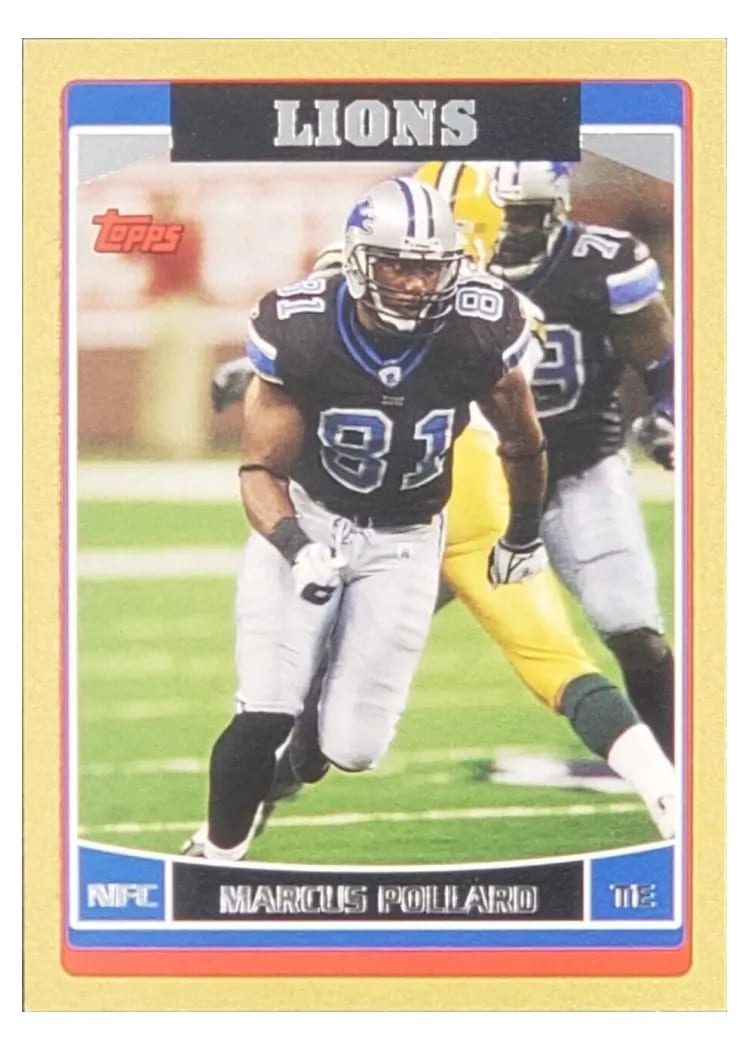 2006 Topps Marcus Pollard Gold #4 card