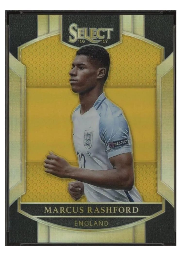 2016 Panini Select Marcus Rashford #77 card