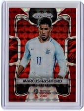 2018 Panini Prizm World Cup Marcus Rashford #72 card
