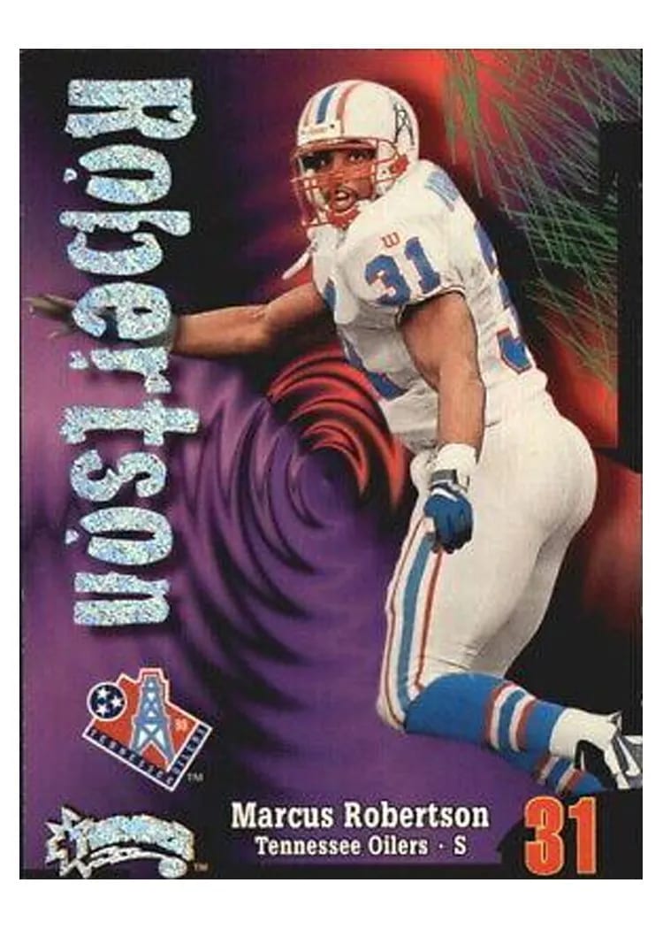 1998 Skybox Thunder Marcus Robertson #15 card