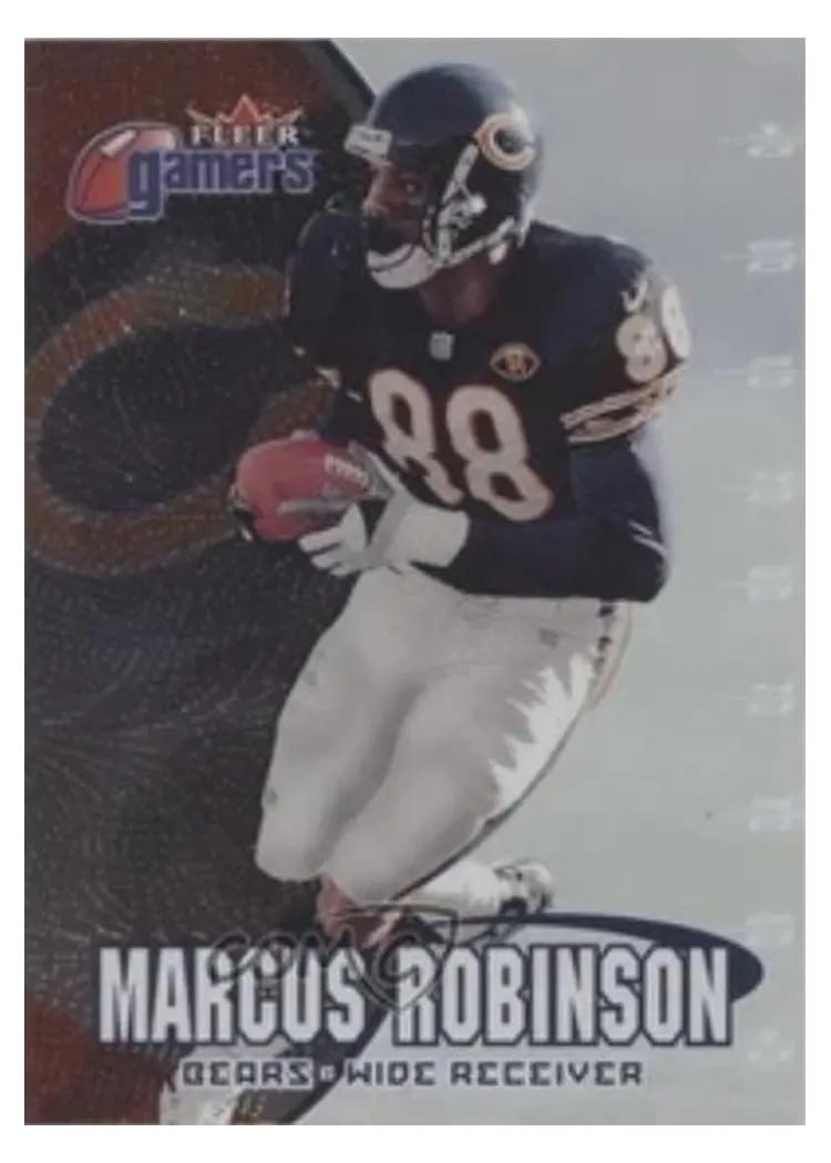 2000 Fleer Gamers marcus robinson #67 card