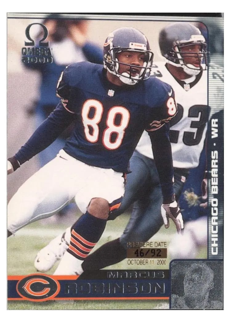 2000 Pacific Omega Marcus Robinson Premiere Date #29 card