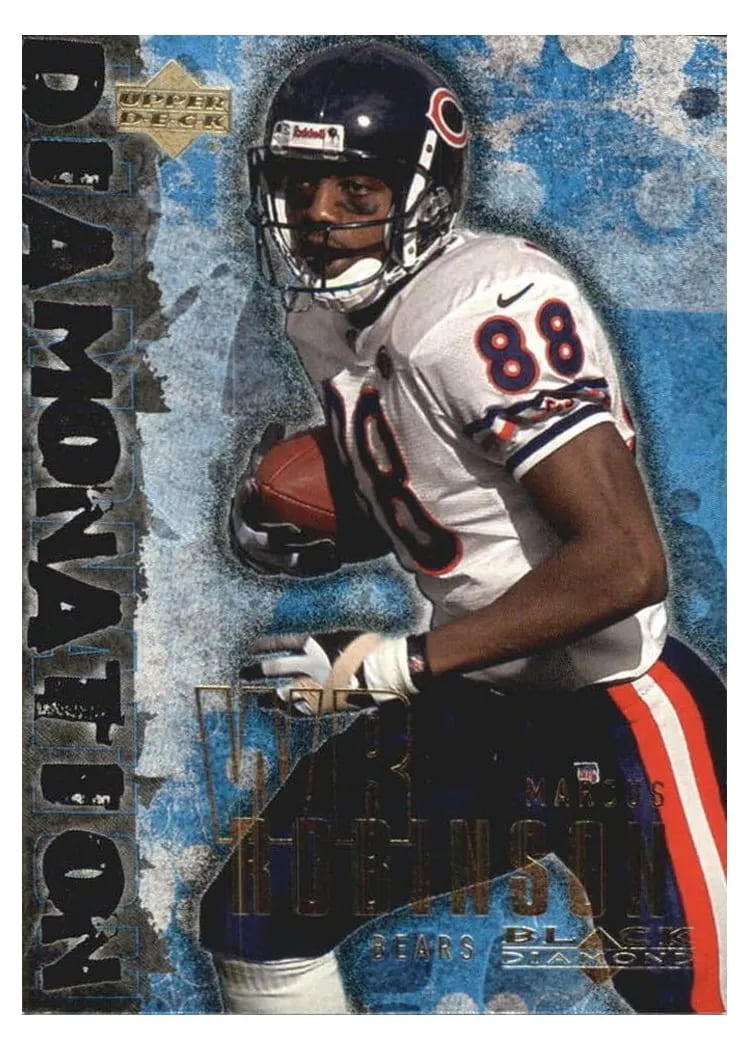 2000 Upper Deck Black Diamond Diamonation Marcus Robinson #D2 card