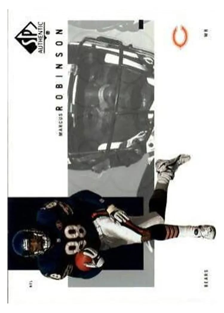 2001 SP Authentic Marcus Robinson #17 card