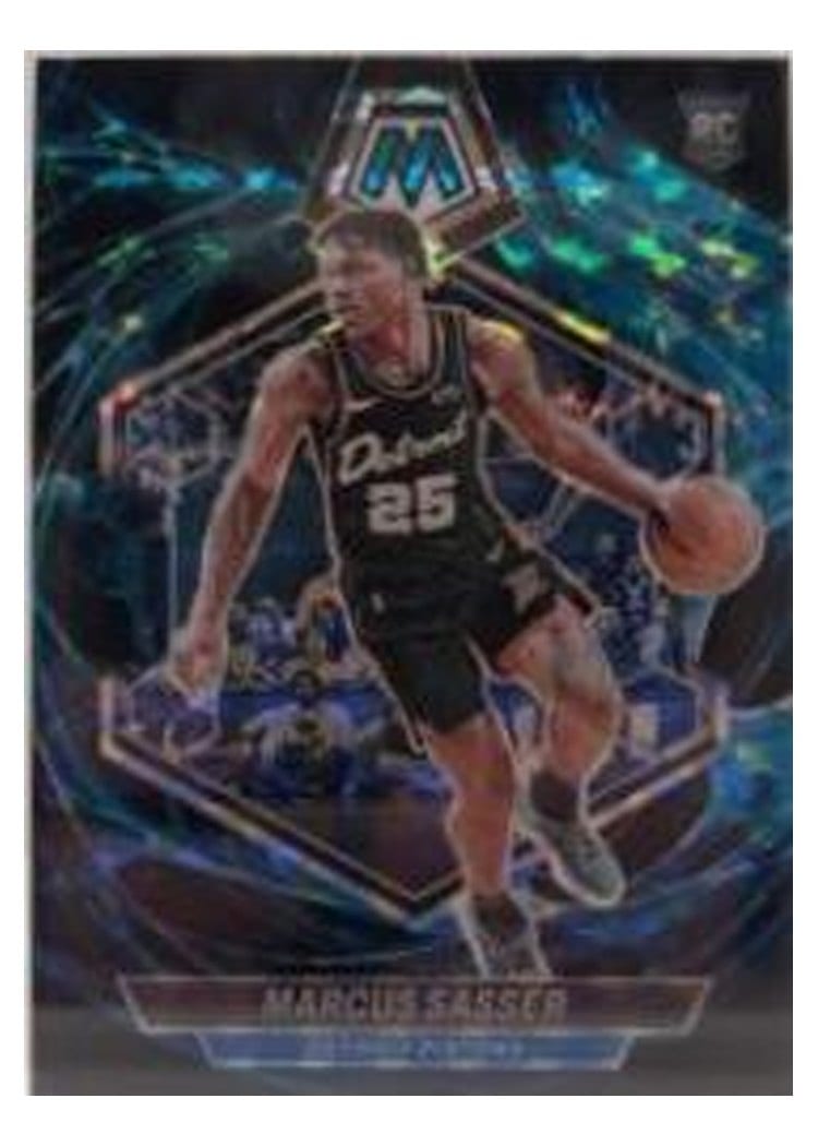 2023-24 Panini Mosaic Base Set Marcus Sasser Genesis #229 card