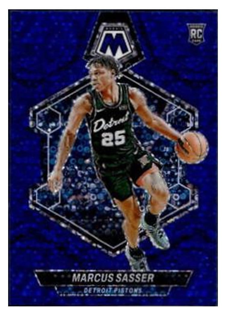 2023-24 Panini Mosaic Base Set Marcus Sasser Blue Fast Break #229 card