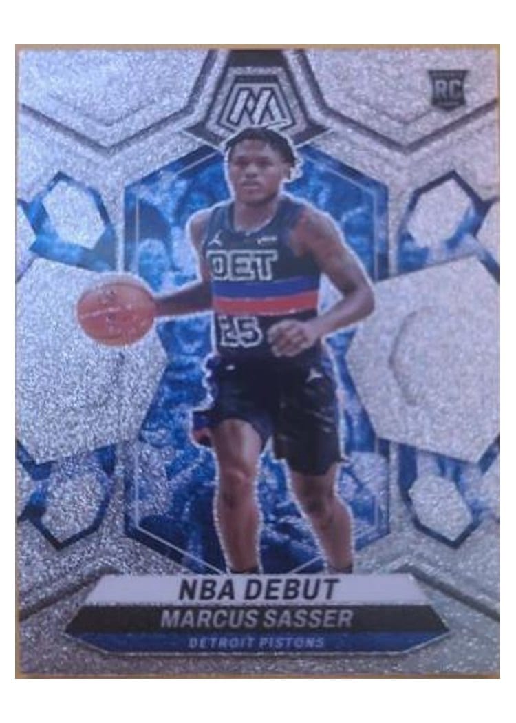 2023-24 Panini Mosaic Base Set Marcus Sasser Glitter #264 card