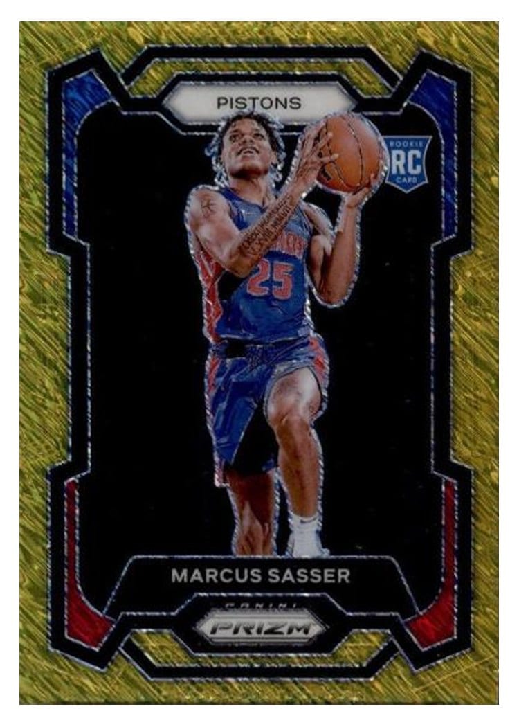 2023-24 Panini Prizm Base Set Marcus Sasser #174 card