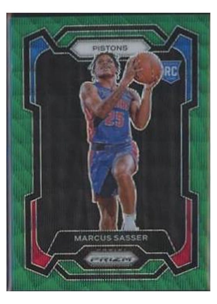 2023-24 Panini Prizm Base Set Marcus Sasser #174 card