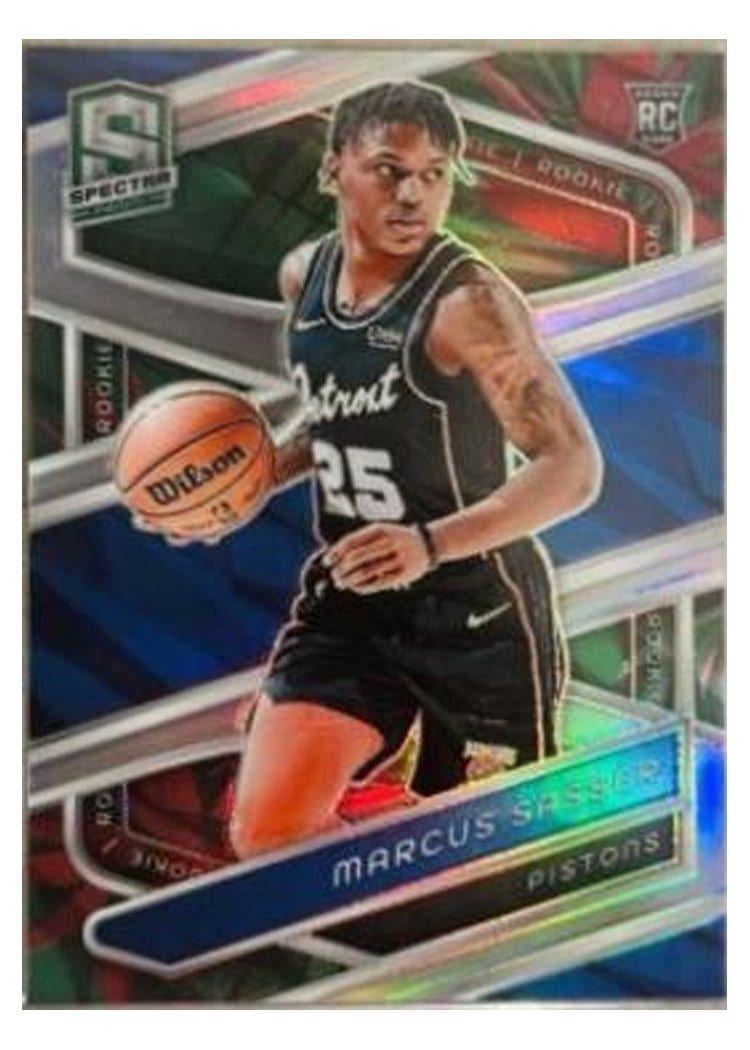 2023-24 Panini Spectra Base Set Marcus Sasser Menagerie #155 card