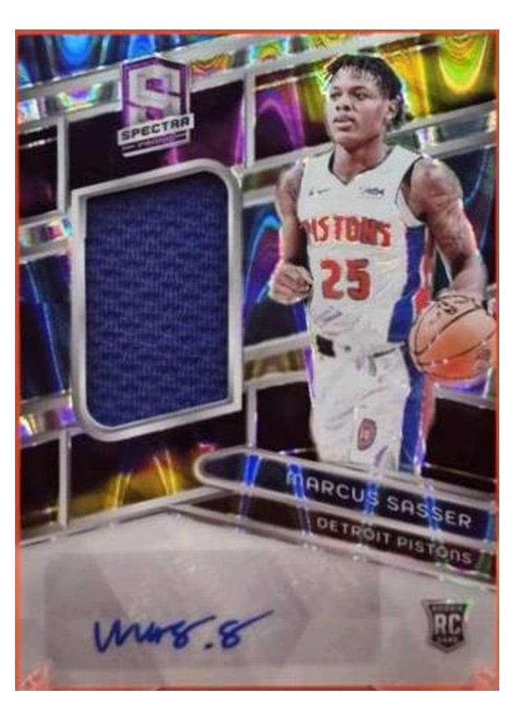 2023-24 Panini Spectra Base Set Marcus Sasser #206 card