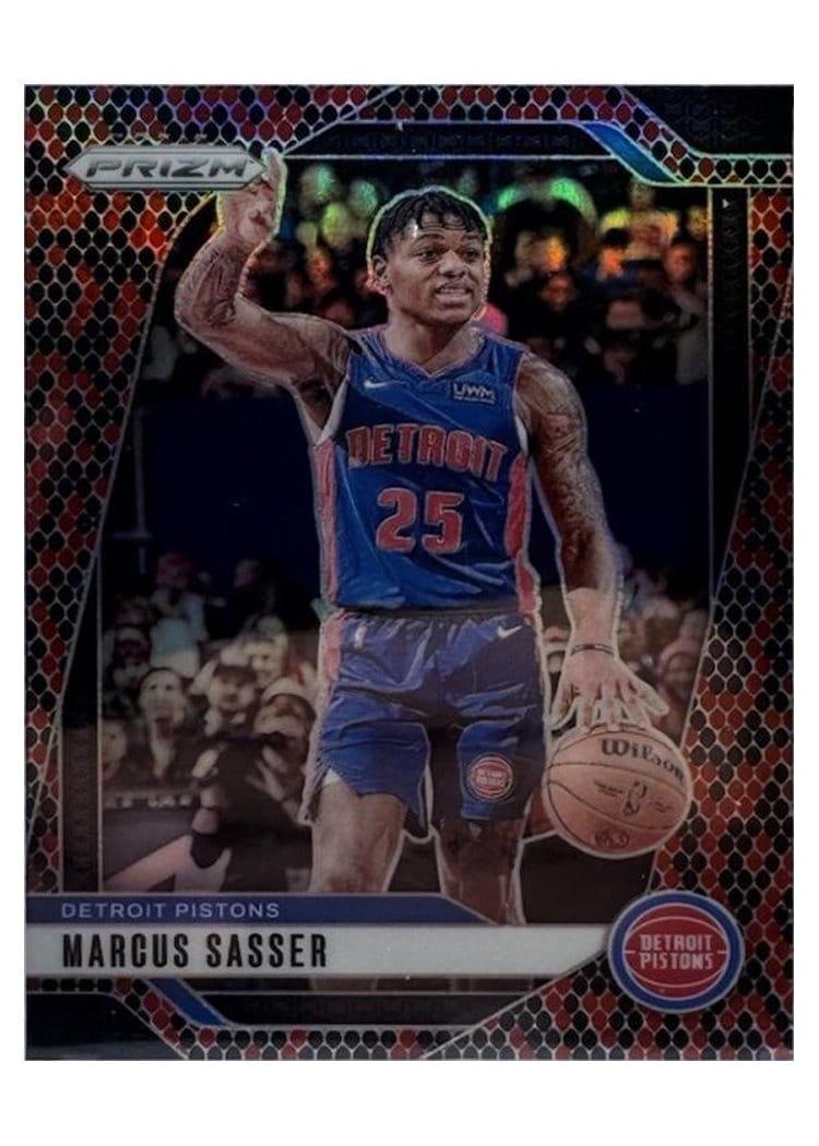 2024-25 Panini Prizm Base Set Marcus Sasser #21 card