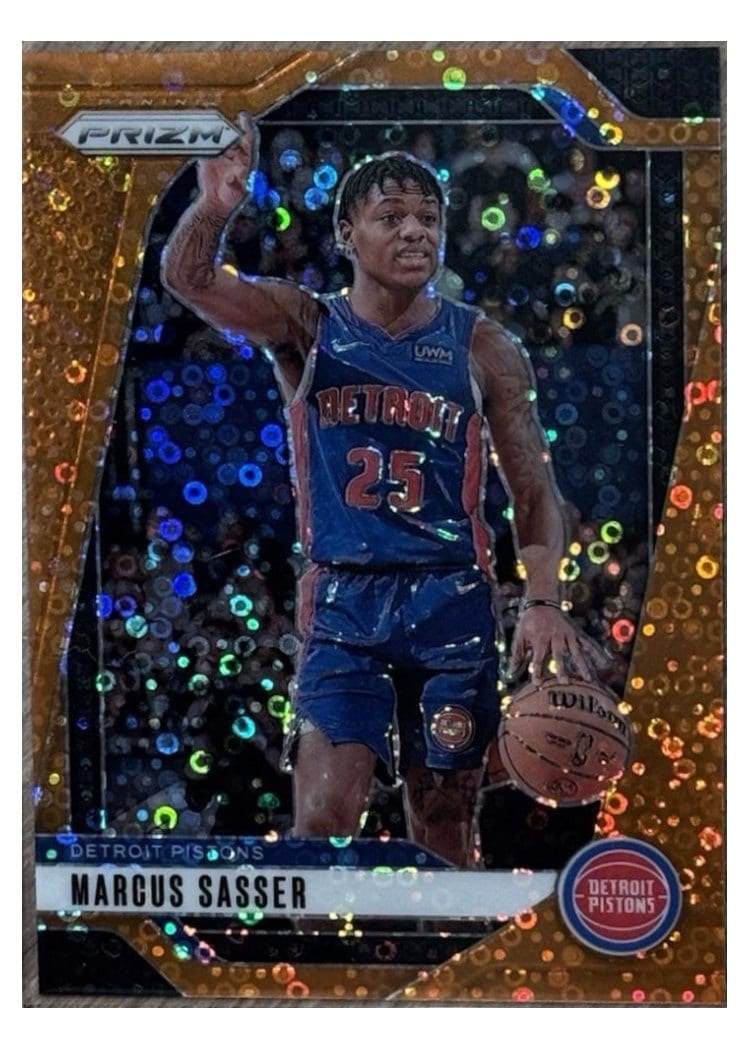 2024-25 Panini Prizm Base Set Marcus Sasser #21 card