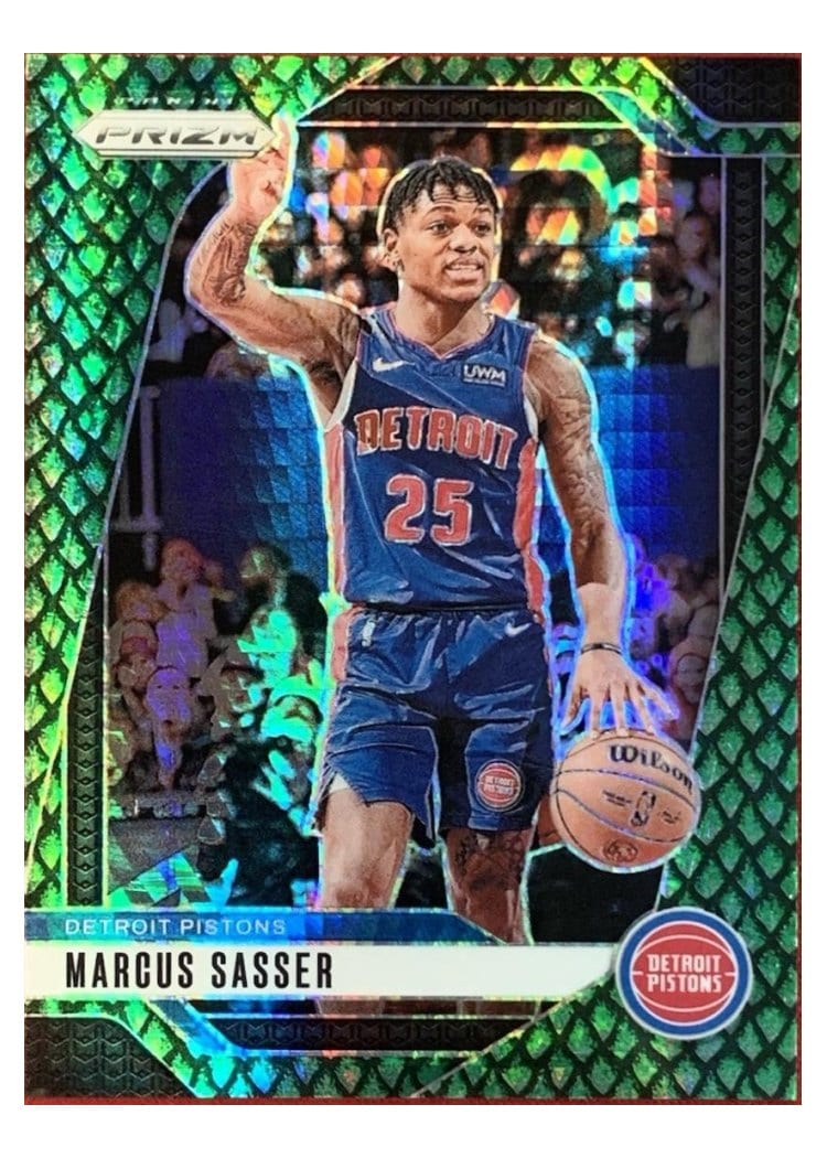 2024-25 Panini Prizm Base Set Marcus Sasser #21 card