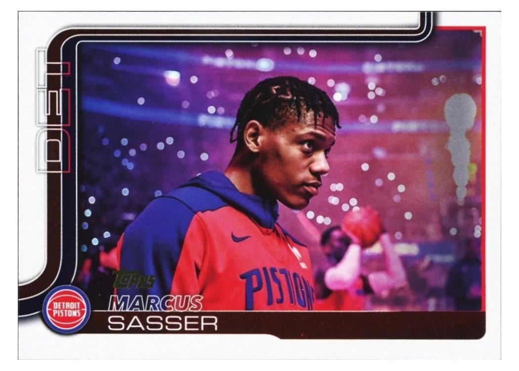 2025-26 Topps Base Set Marcus Sasser #46 card