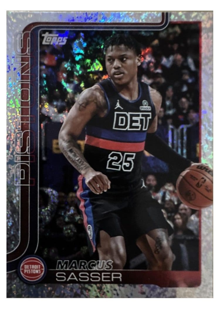 2025-26 Topps Base Set Marcus Sasser #46 card