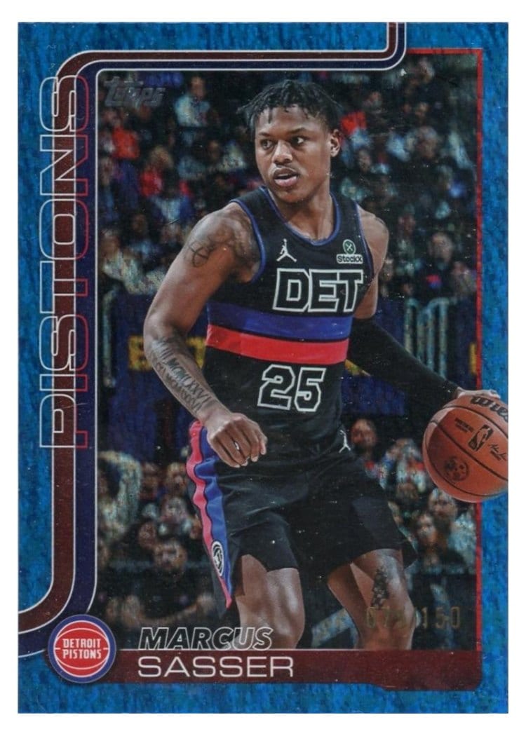 2025-26 Topps Base Set Marcus Sasser #46 card
