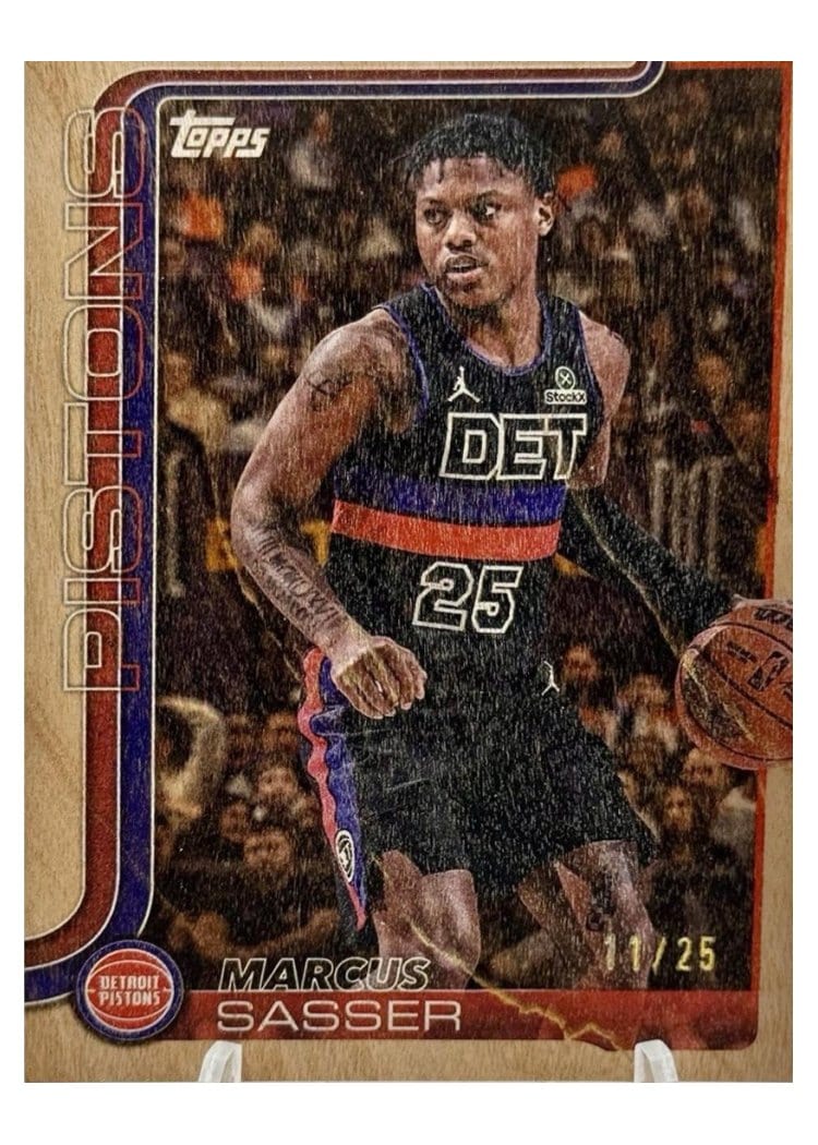 2025-26 Topps Base Set Marcus Sasser #46 card
