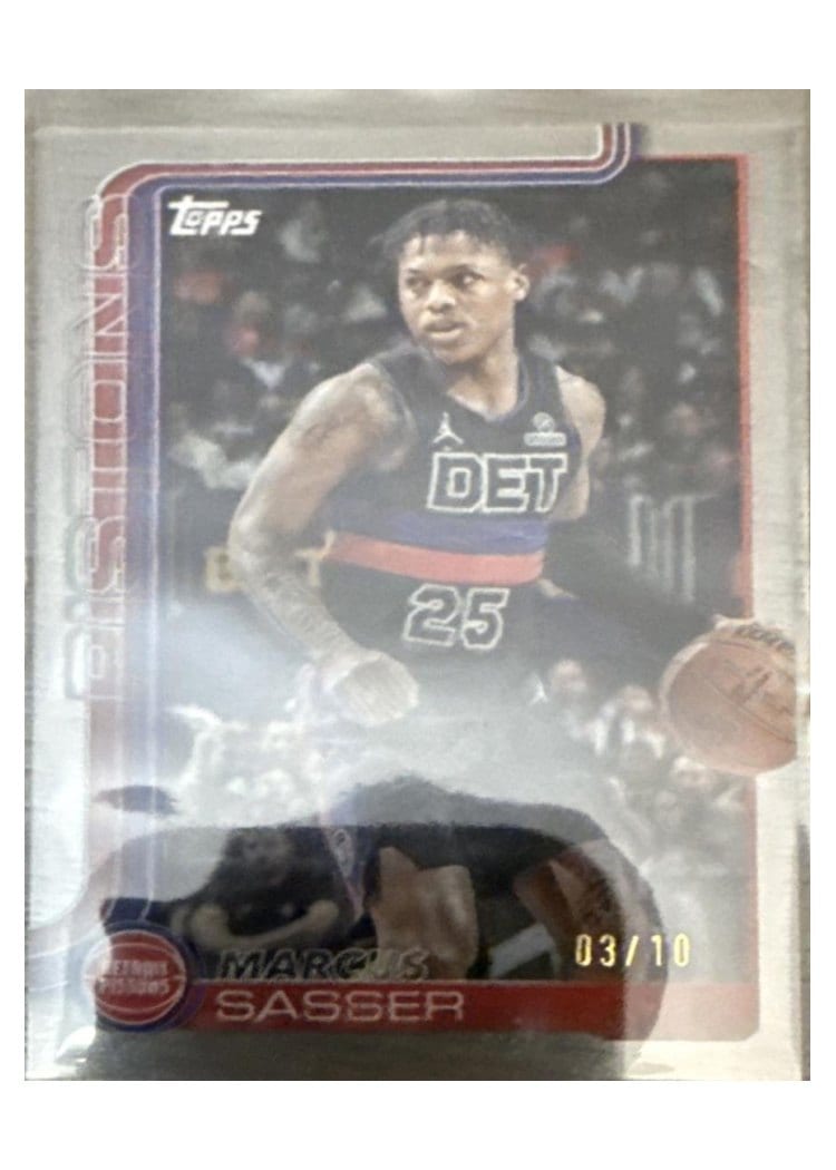 2025-26 Topps Base Set Marcus Sasser #46 card