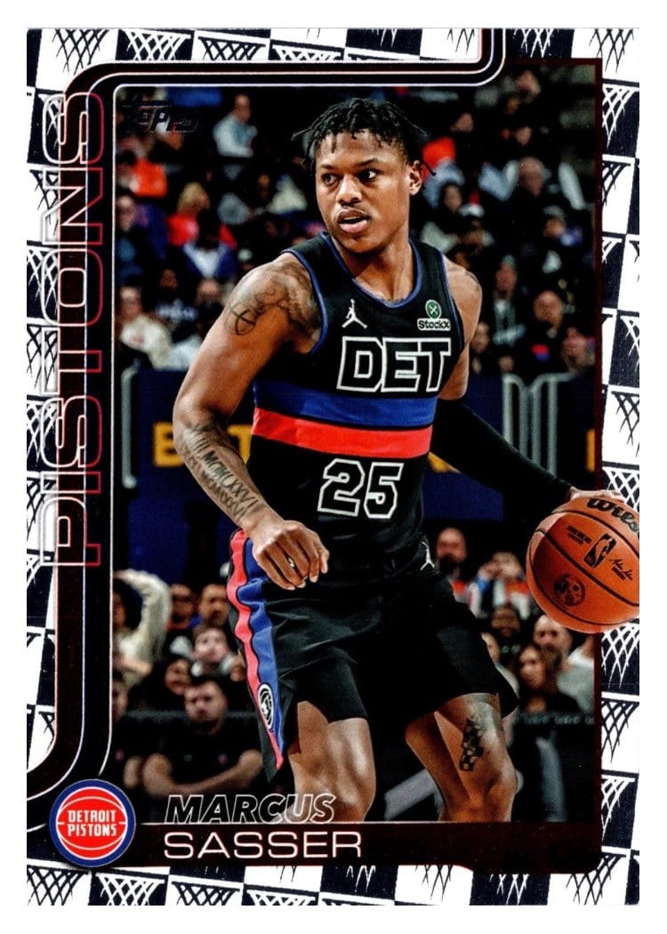 2025-26 Topps Base Set Marcus Sasser #46 card