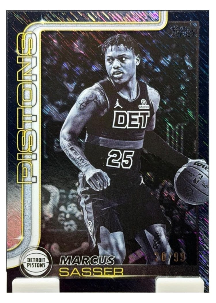 2025-26 Topps Base Set Marcus Sasser #46 card