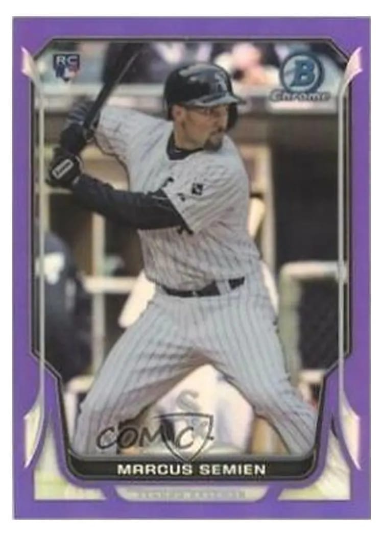 2014 Bowman Chrome Marcus Semien #10 card