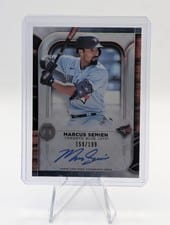2022 Topps Tribute Autographs Marcus Semien #TA-MSE card