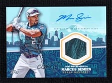 2023 Topps Update All-Star Stitches Autographs Marcus Semien #ASSA-MS card