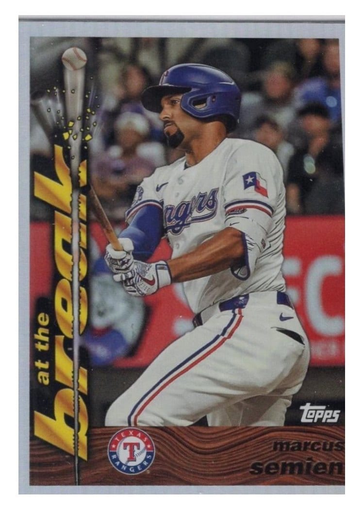 2024 Topps Archives 1995 Topps Traded & Rookies At the Break Marcus Semien #95ATB-17 card