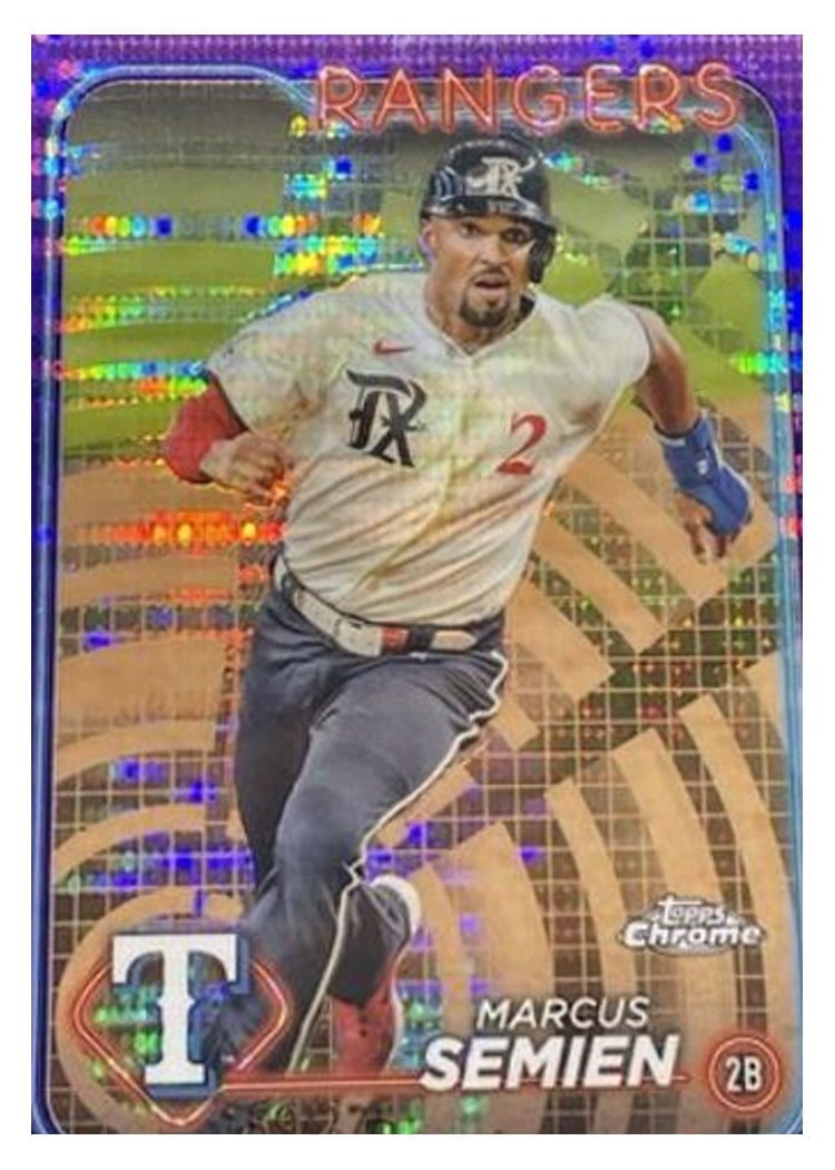 2024 Topps Chrome Marcus Semien #102 card