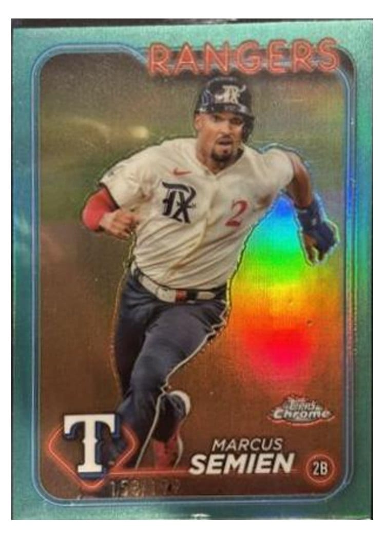 2024 Topps Chrome Marcus Semien #102 card