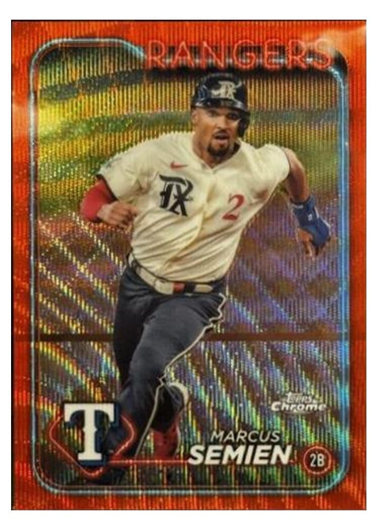 2024 Topps Chrome Marcus Semien #102 card